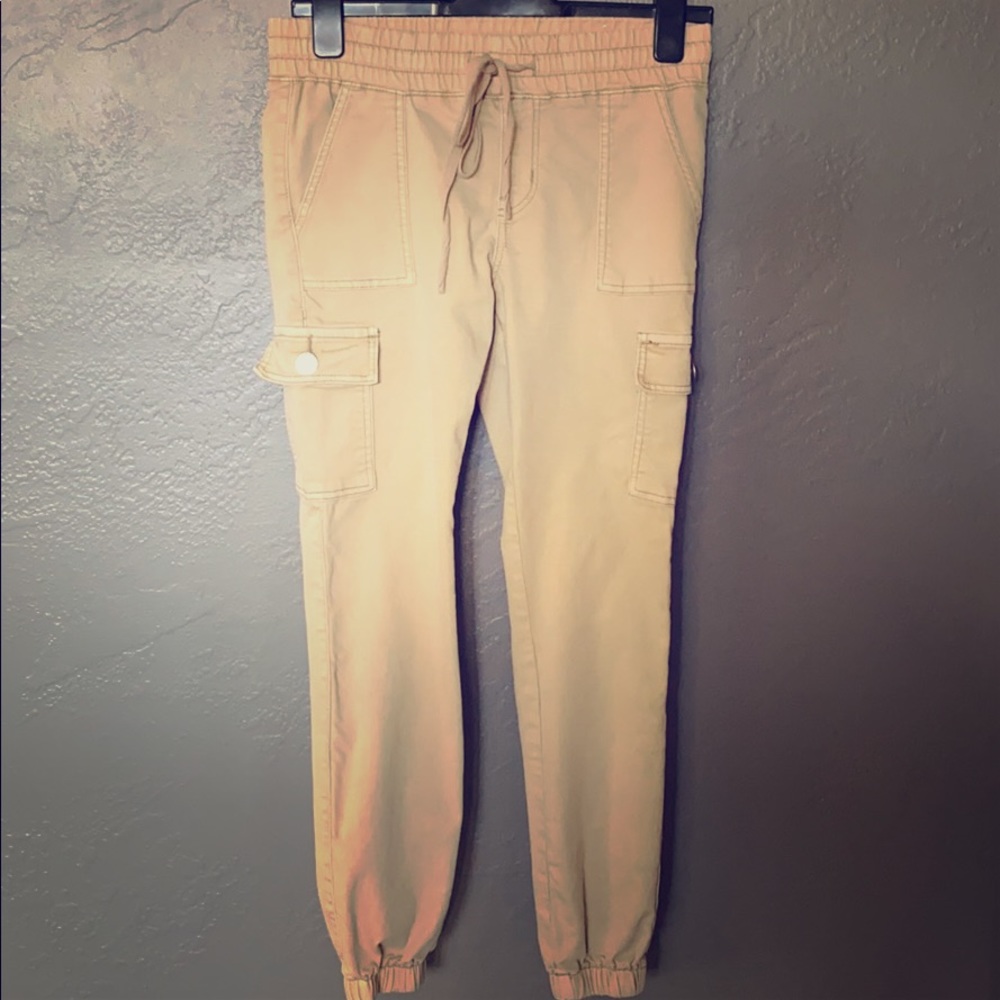 Khaki joggers